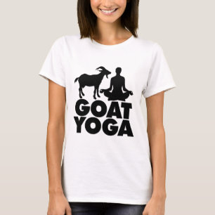 Camiseta Pose de Yoga Lotus Cabra Yoga _1