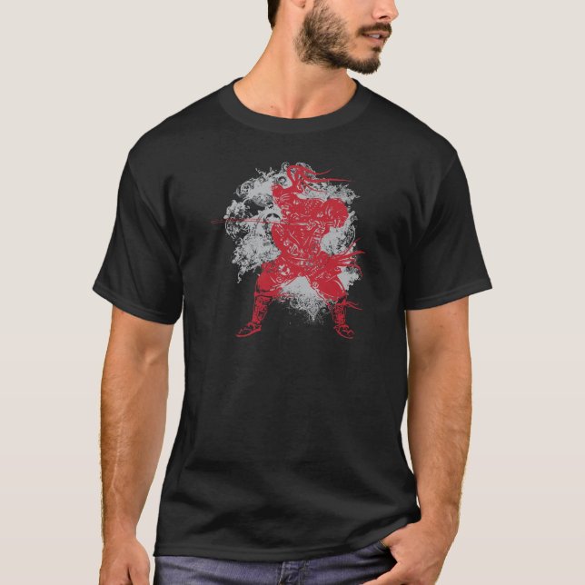 Camiseta Pose do samurai (Frente)