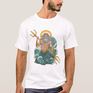Camiseta poseidon a ira do deus do mar