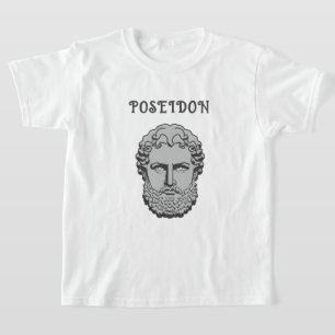 Camiseta Poseidon, Deus do mar, T-Shirt