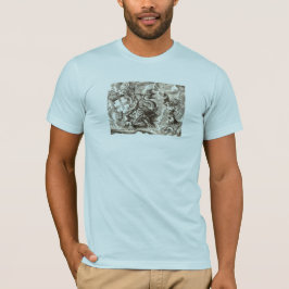 Camiseta Poseidon do Mapa Mundial