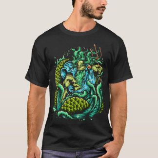 Camiseta Poseidon - Rei Do Mar - Mitologia Grega Oceano