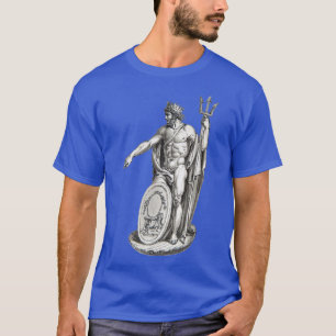 Camiseta Poseidon Trident Grego