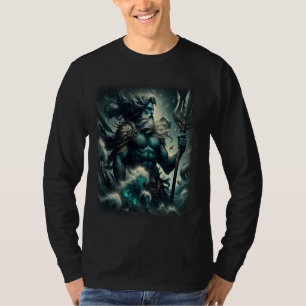 Camiseta Poseidon Trident Lord of the Sea Antigo Deus Grego
