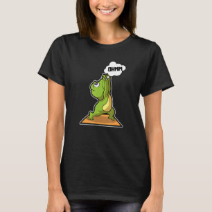 Camiseta Poses de Yoga Sapo Sapo Esportes Ginástica Ohm Cor