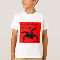 Posição de ameaça - design 7 da arte do Tarantula