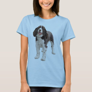 Camiseta Posição do Spaniel de Springer