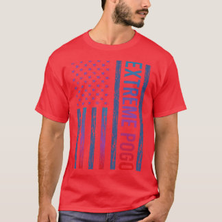 Camiseta Posição Extreme do Sinalizador de Gradação