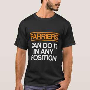 Camiseta Posição Mais Profunda Ferradura Hoof Trimming Equi
