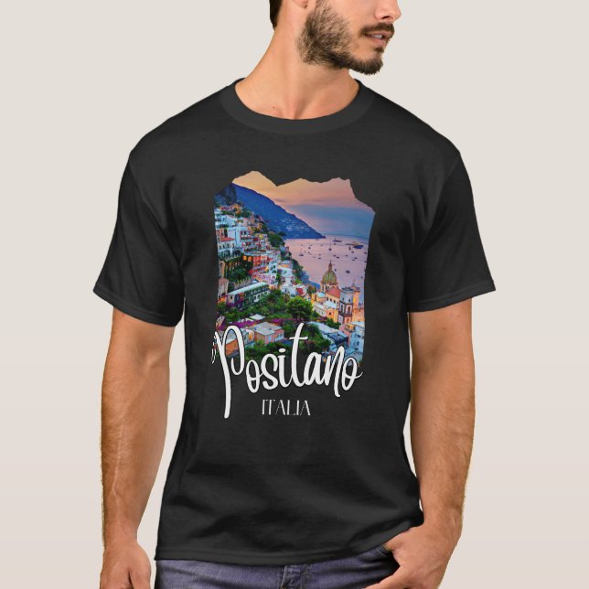 Camiseta Positano Amalfi Coast (Frente)