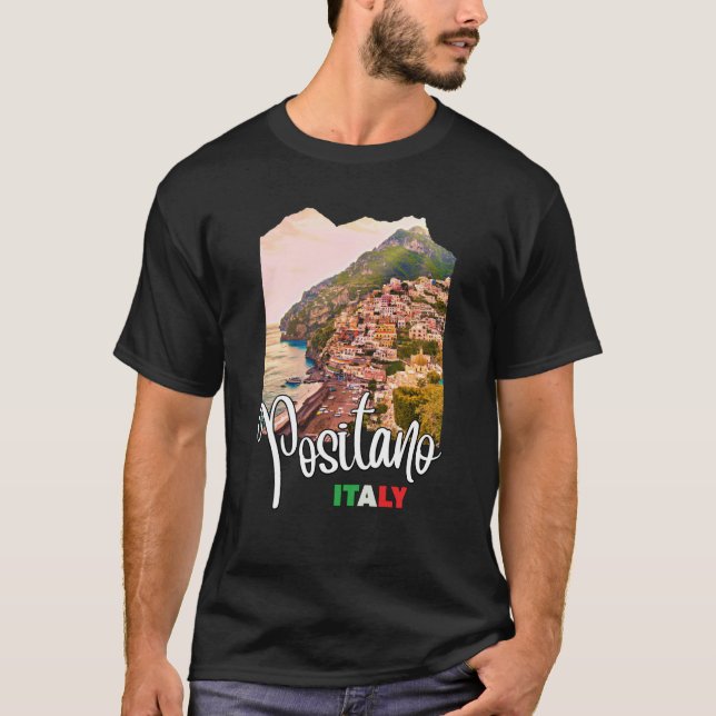 Camiseta Positano Amalfi Coast  1 (Frente)