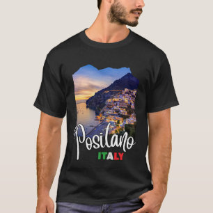 Camiseta Positano Amalfi Coast Positano Itália