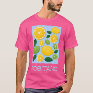 Camiseta Positano E Limão Amalfi E Limão