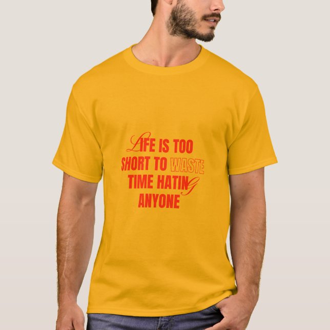 Camiseta Positive Mindset Quote Tee (Frente)