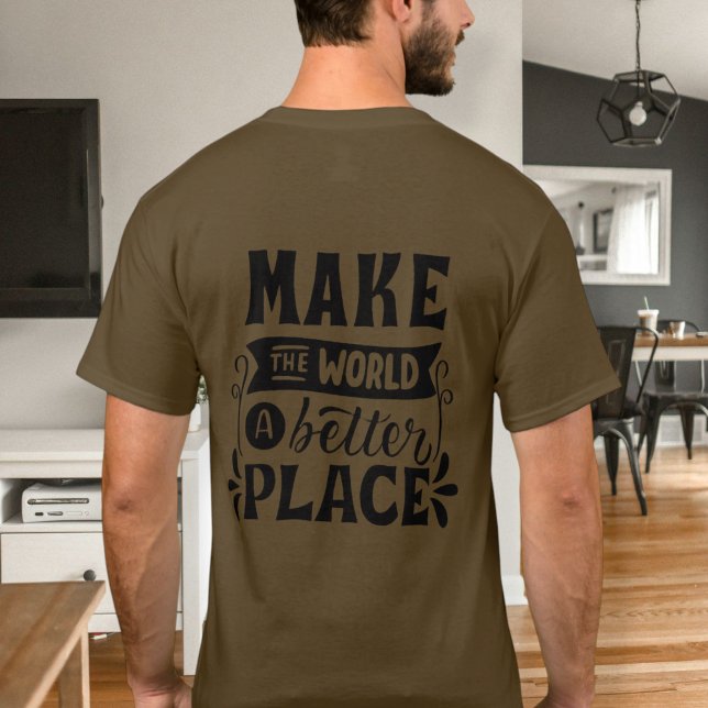 Camiseta Positive shirt, motivational message (Criador carregado)