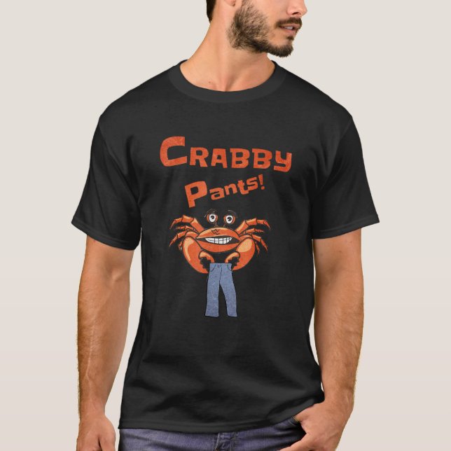 Camiseta Positive Vibes Gifts and Designs Funny Meme Crabby (Frente)