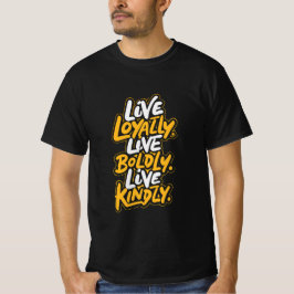 Camiseta Positive Vibes para Bondade e Vida Ousada