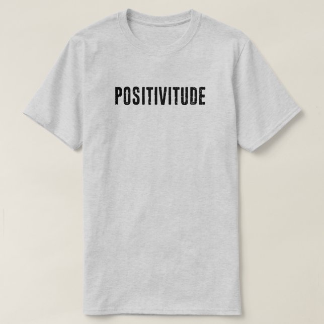 Camiseta Positividade (Frente do Design)
