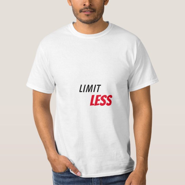 Camiseta Positividade ilimitada e atitude de foco (Frente)