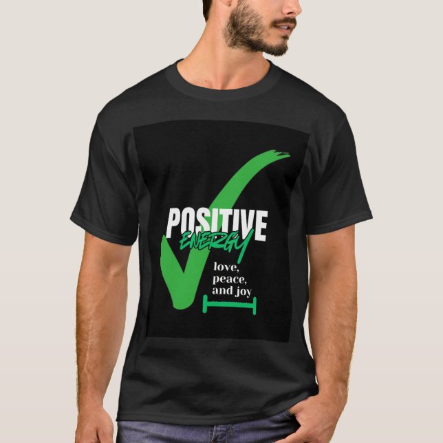 Camiseta Positivo com a vida (Frente)