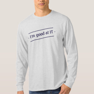 Camiseta Positivo eu sou bom nELE impressão azul escuro