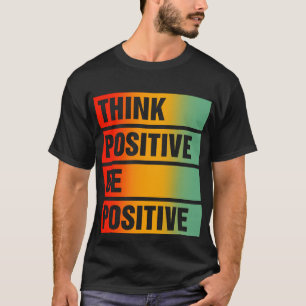 Camiseta Positivo Para Bondade Motivacional Positivo