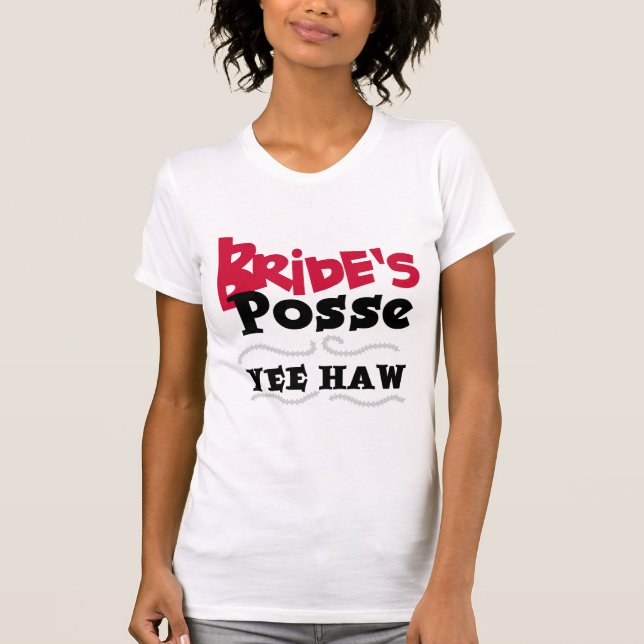 Camiseta Posse da noiva (Frente)