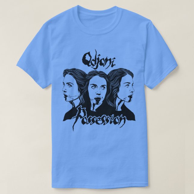 Camiseta Posse de 1981 preto (Frente do Design)