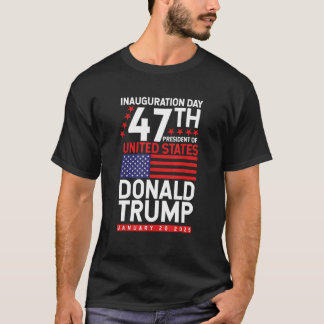 Camiseta posse de Trump 2025
