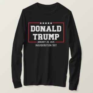 Camiseta Posse do presidente Donald Trump em 2025 47º Presi