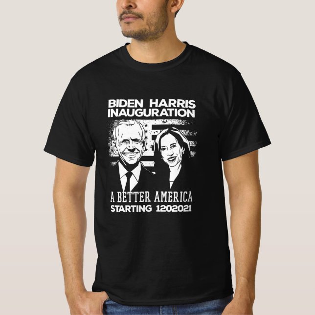 Camiseta posse Presidencial Biden Harris 2021 (Frente)