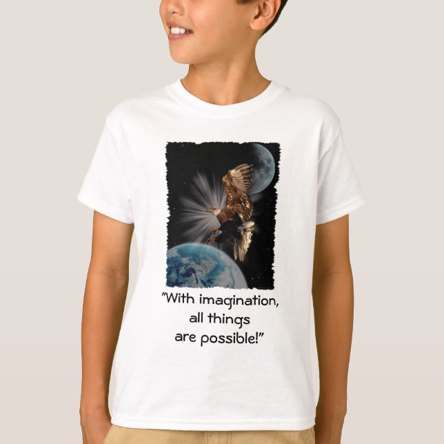 Camiseta "POSSIBILIDADES" Dons Motivacionais da Águia Balda (Frente)