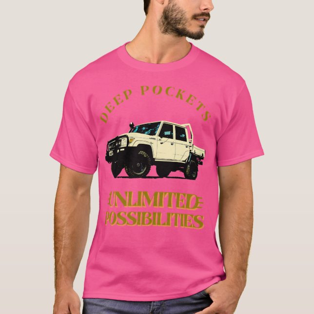 Camiseta Possibilidades Ilimitadas 4Wd (Frente)
