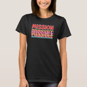 Camiseta Possível Escola Inspiracional Motivacional