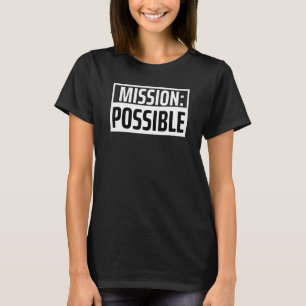 Camiseta Possível Escola Inspiracional Motivacional