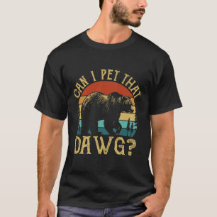 Camiseta Posso Acariciar Esse Cachorro Meme Divertido de Ca