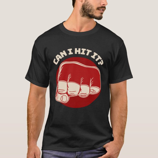 Camiseta Posso Atingi-Lo Pun MMA Boxing Jiu Jitsu Wrestli? (Frente)