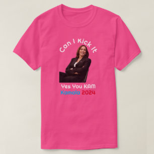 Camiseta Posso Chutar Kamala Harris 2024 T-Shirt?