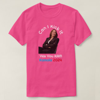 Camiseta Posso Chutar Kamala Harris 2024 T-Shirt?