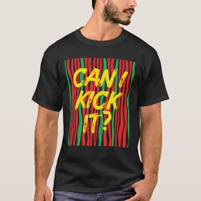 Camiseta Posso Chutar? Sim, Pode! 90S Hip Hop Correspondent (Frente)