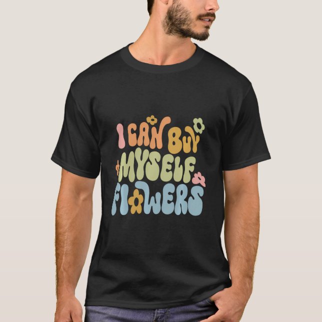 Camiseta Posso Comprar-Me Palavras Sobre A Tendência Bonita (Frente)