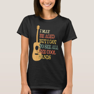 Camiseta Posso Estar Envelhecido, Mas Tenho De Ver Todas As