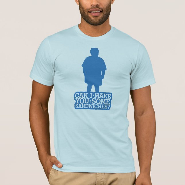 Camiseta Posso eu fazer-lhe alguns sanduíches (Frente)