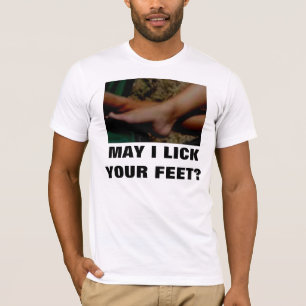 CAMISETA POSSO EU LAMBER SEUS PÉS