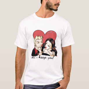 Camiseta Posso eu mantê-lo?