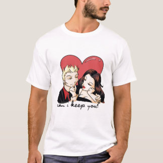 Camiseta Posso eu mantê-lo?