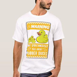 Camiseta Posso falar espontaneamente sobre os Patos de Borr