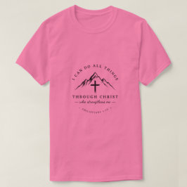 Camiseta Posso Fazer Todas as Coisas