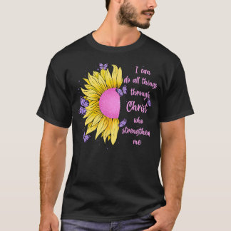 Camiseta Posso Fazer Todas as Coisas Através de Cristo Gira