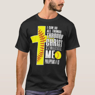 Camiseta Posso Fazer Todas as Coisas Através de Cristo Soft